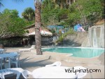 Beside the swimming pool at Eagle Point Resort, Anilao