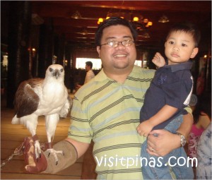 With Eagle at Ark Avilon Zoo With Eagle at Ark Avilon Zoo