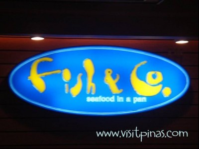 Fish & Co logo (Trinoma)
