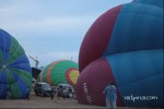 Preparing the balloons at the Philippine International Hot Air Balloon Fiesta, Clarkfield