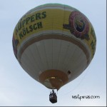 Yellow balloon at the Philippine International Hort Air Balloon Fiesta