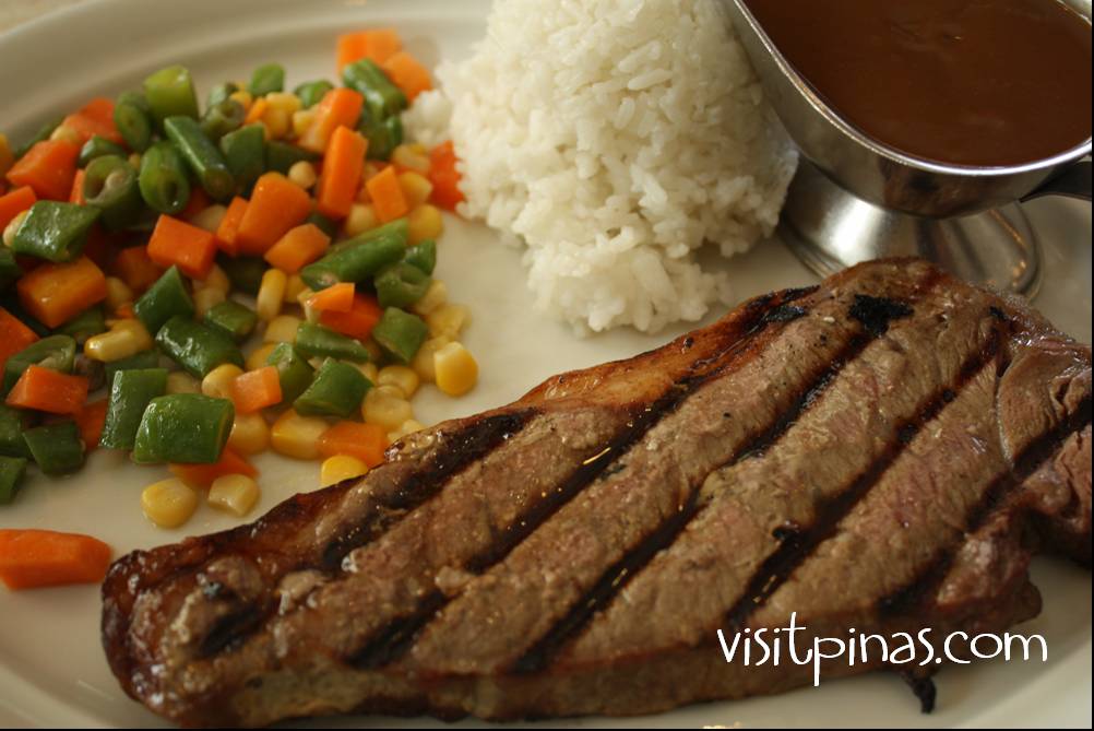 Steak at Meat Plus Restaurant (Subic Bay)