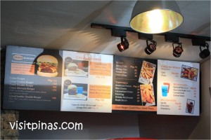 Crave Burger Menu Board Crave Burger Menu Board
