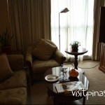 Living room at Discovery Suites, Ortigas Center, Pasig