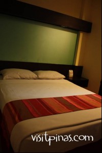 Bed at Microtel Bed at Microtel