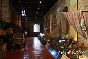 Displays at Museo Ilocos