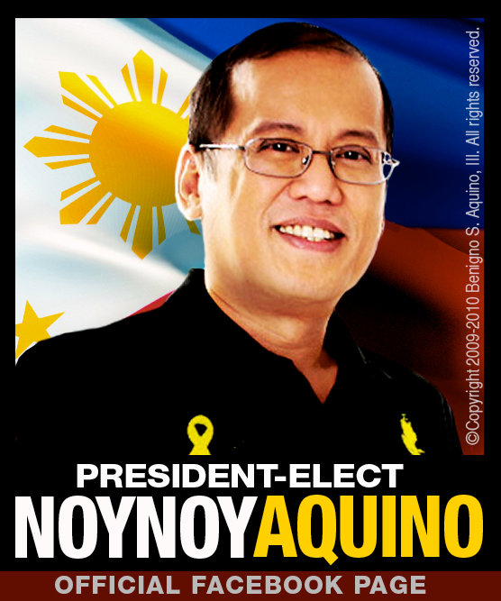 Benigno Noynoy Aquino III (photo courtesy of his facebook page)