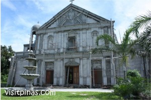 Church under construction at Club Balai Isabel