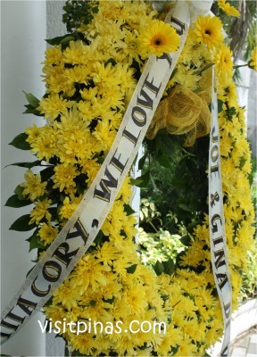 Flowers for Tita Cory