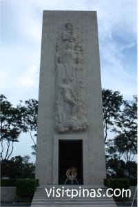Chapel at center of Manila American Cemetery Chapel at center of Manila American Cemetery