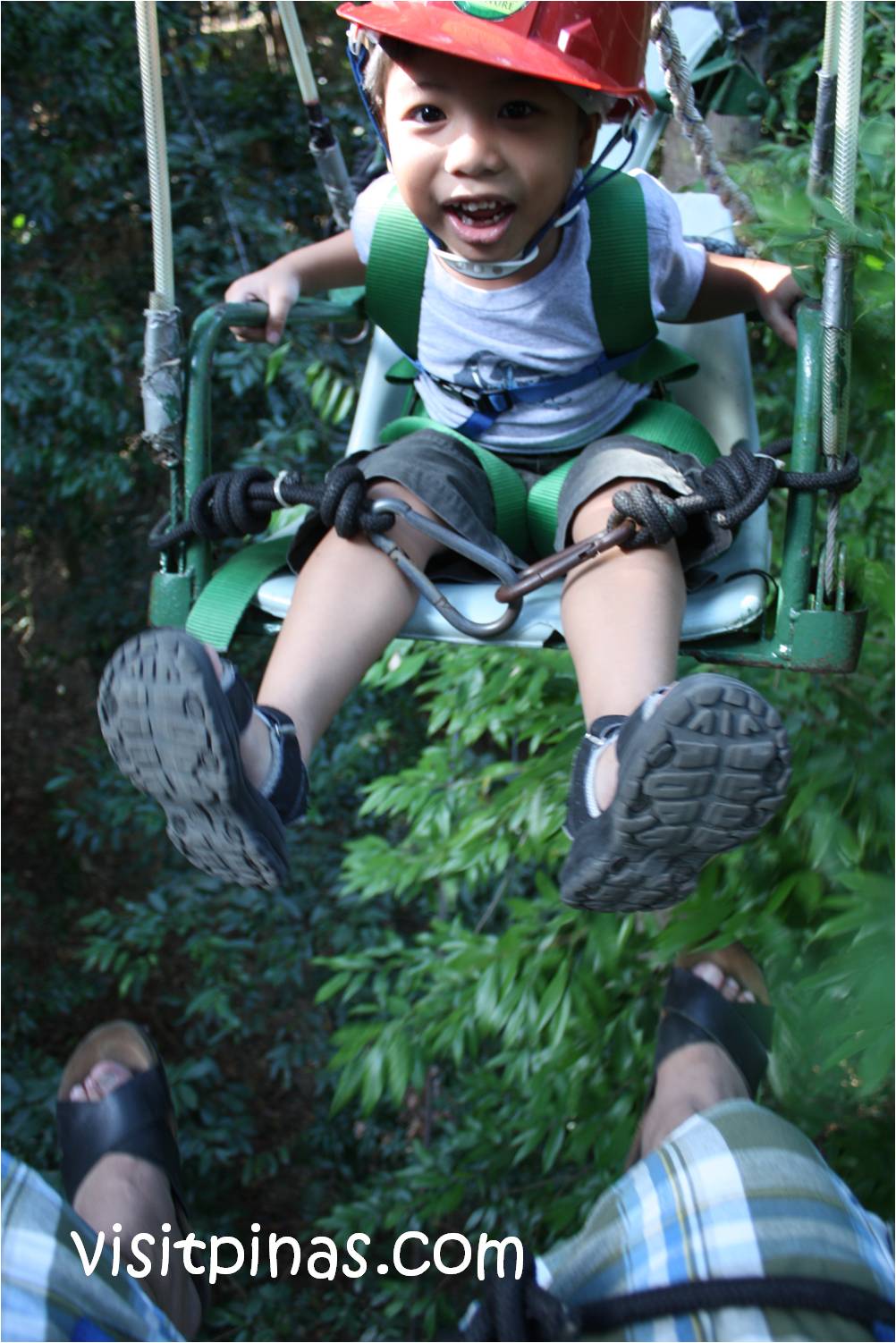 Canopy Ride at Tree Top Adventure (Subic)