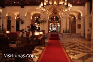 Lobby of Manila Hotel