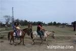 Riding horses in Tagaytay City