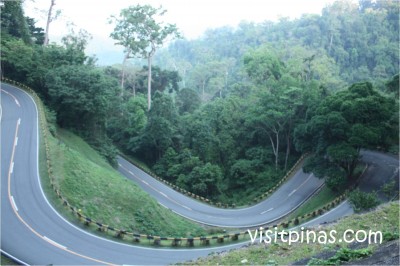 Bitukang Manok (road that looks like a chicken intestine)