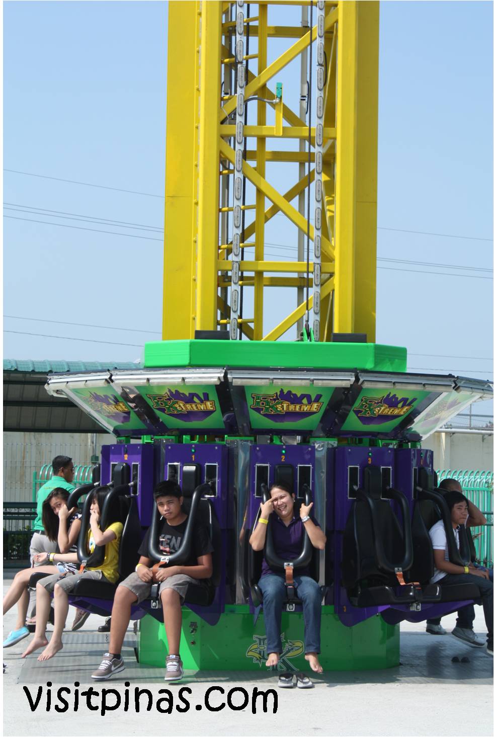 EKstreme Tower Ride at Enchanted Kingdom (Laguna)