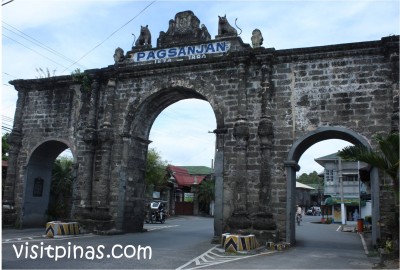 Pagsanjan Arch entrance to Pagsanjan, Laguna