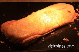 Salmon Puff at Spiral, Sofitel Philippine Plaza