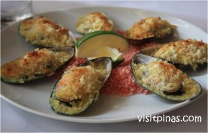New Zealand Baked Mussels at House of Wagyu Stone Grill