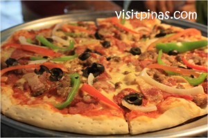 The Works Pizza at Joey Pepperoni The Works Pizza at Joey Pepperoni