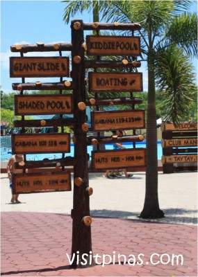 Diirections to attractions in Club Manila East (CME)
