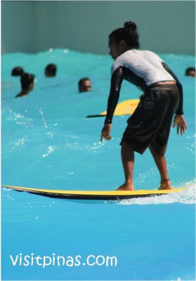 Surfing at Club Manila East (CME)