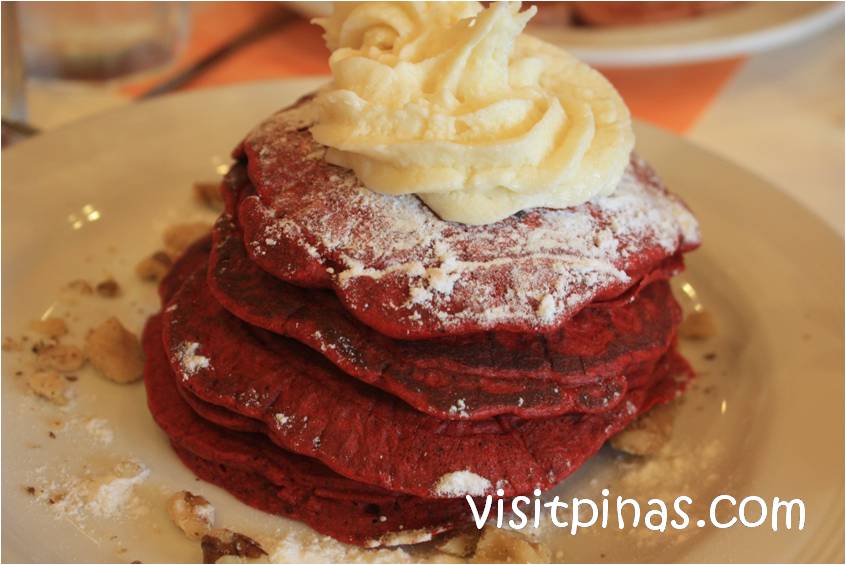 Red Velvet Pancake of Pancake House