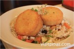 Salmon Cake at Pancake House