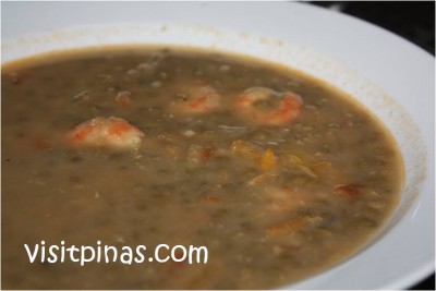 Mongo soup at Abuela's Coffeeshop, Cocoon Boutique Hotel