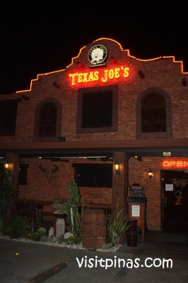 Facade of Texas Joe's House of Ribs, Subic