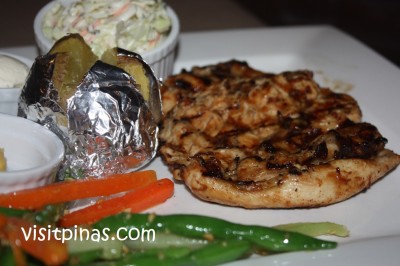 Texas-Yaki Chicken Breast at Texas Joe's House of Ribs, Subic