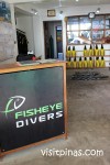 Inside FishEye Divers in Boracay