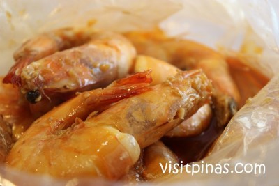 Shrimp with Frenchy Lemon Sauce at Shrimp Bucket Restaurant (UP Town Center, Quezon City)