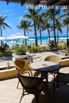 Beach from Sea Breeze Cafe, Boracay Regency Beach Resort and Spa