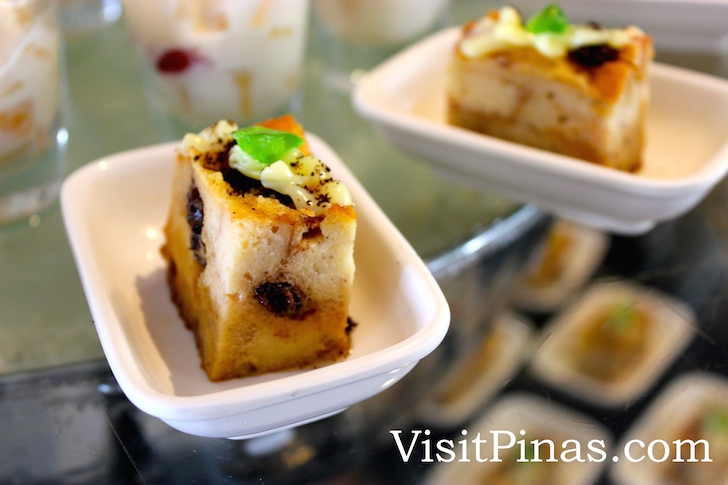Bread Pudding at Sea Breeze Cafe, Boracay Regency Beach Resort and Spa