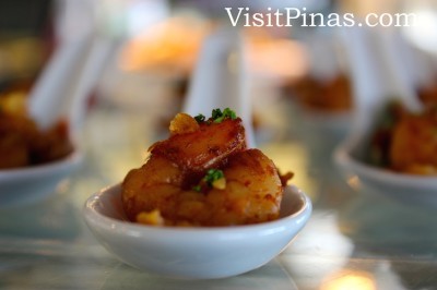 Shrimp Gambas at Sea Breeze Cafe, Boracay Regency Beach Resort and Spa