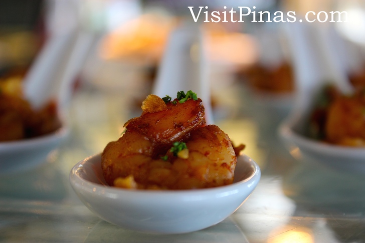 Shrimp Gambas at Sea Breeze Cafe, Boracay Regency Beach Resort and Spa