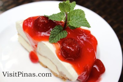 Strawberry Cheesecake at Bag of Beans, Tagaytay