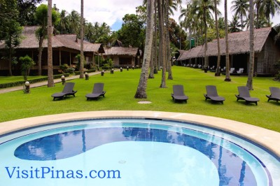 Cottages from poolside at Bahay Bakasyunan sa Camiguin