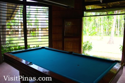 Game Room at Bahay Bakasyunan sa Camiguin