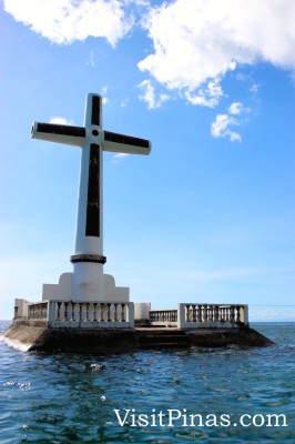 Marker of Sunken Cemetery, Camiguin