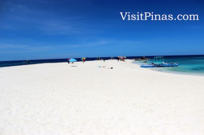 One edge of White Island, Camiguin