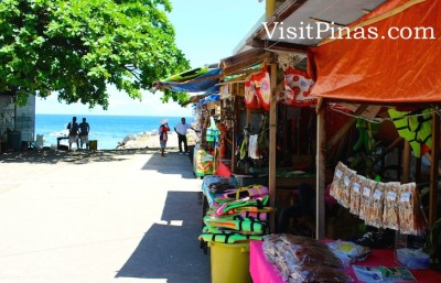Pasalubong stores on the way to White Island, Camiguin