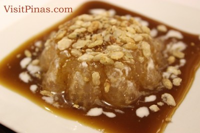 Sago Cake at Wooden Spoon