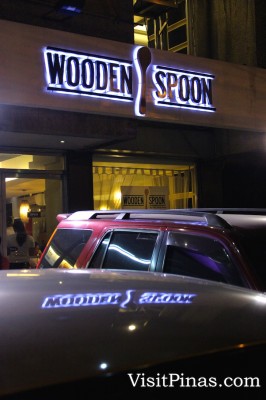 Wooden Spoon restaurat along Katipounan Avenue