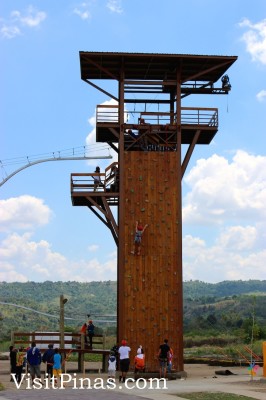 Rappelling, Wall Climbing and Free Fall at Adventure Tower (Sandbox at Alviera)