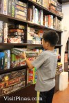 Game choices at Ludo Boardgame Bar and Cafe