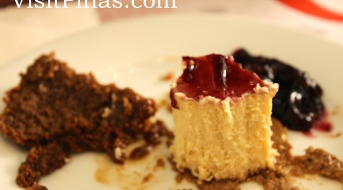 Fast and Furious:  How to Destroy a Banapple Blueberry Cheesecake