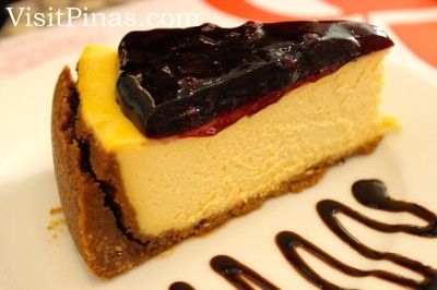 Blueberry Cheesecake at Banapple