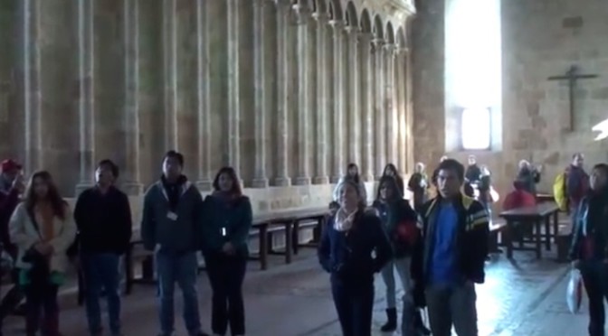 Philippine Madrigal Singers at the Abbey of Mont Saint Michel