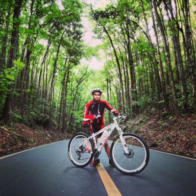 Biking in Bohol by remusvince